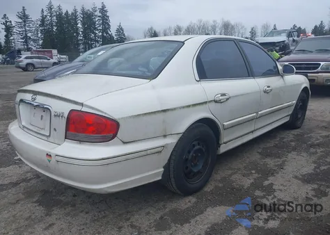 2004 Hyundai Sonata from USA, damaged, VIN KMHWF25S44A960819